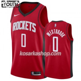 Dres Houston Rockets Russell Westbrook 0 Nike 2019-20 Icon Edition Swingman - Dječji